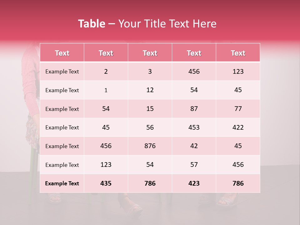 Argue Herself Equal PowerPoint Template