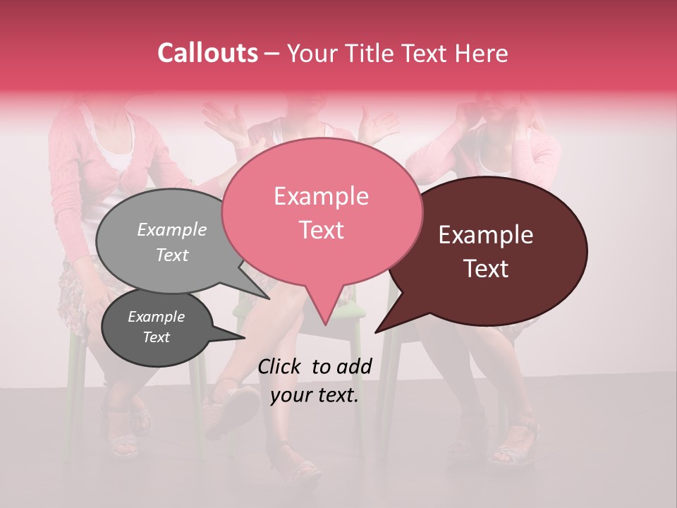 Argue Herself Equal PowerPoint Template