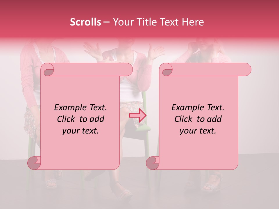 Argue Herself Equal PowerPoint Template