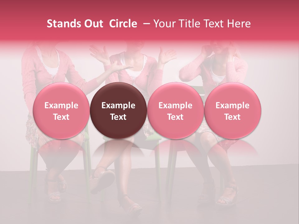 Argue Herself Equal PowerPoint Template