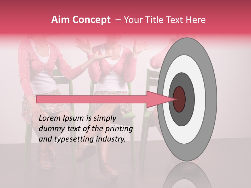 Argue Herself Equal PowerPoint Template