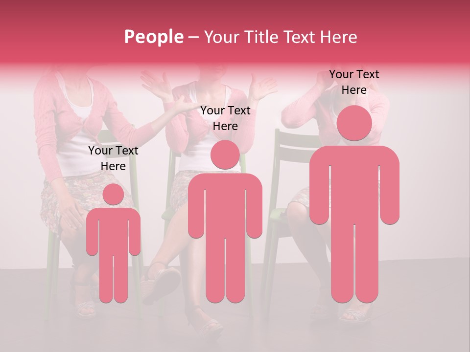 Argue Herself Equal PowerPoint Template