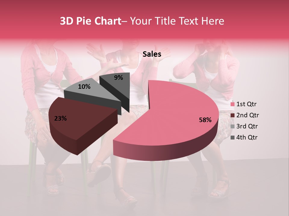 Argue Herself Equal PowerPoint Template