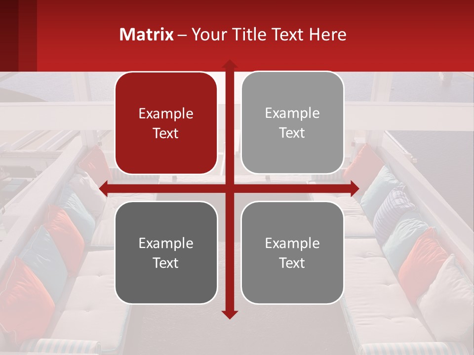 Office Santorini Space PowerPoint Template