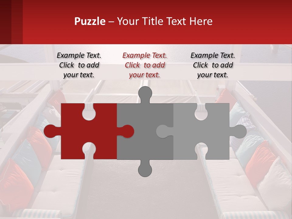 Office Santorini Space PowerPoint Template