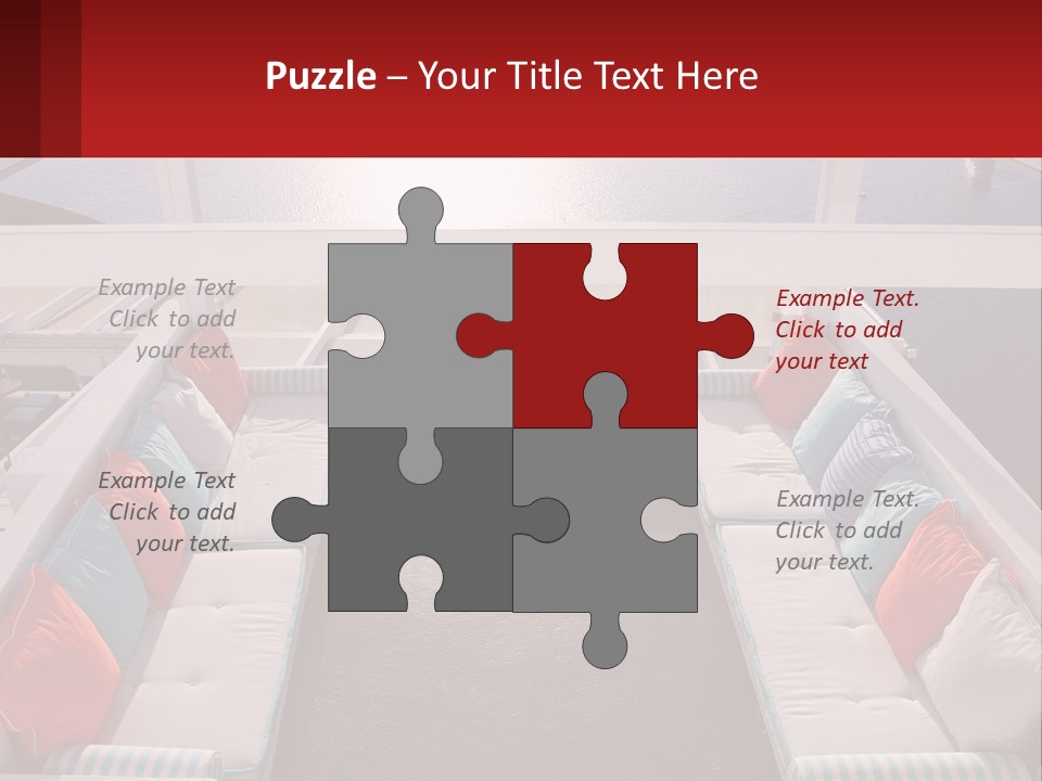 Office Santorini Space PowerPoint Template