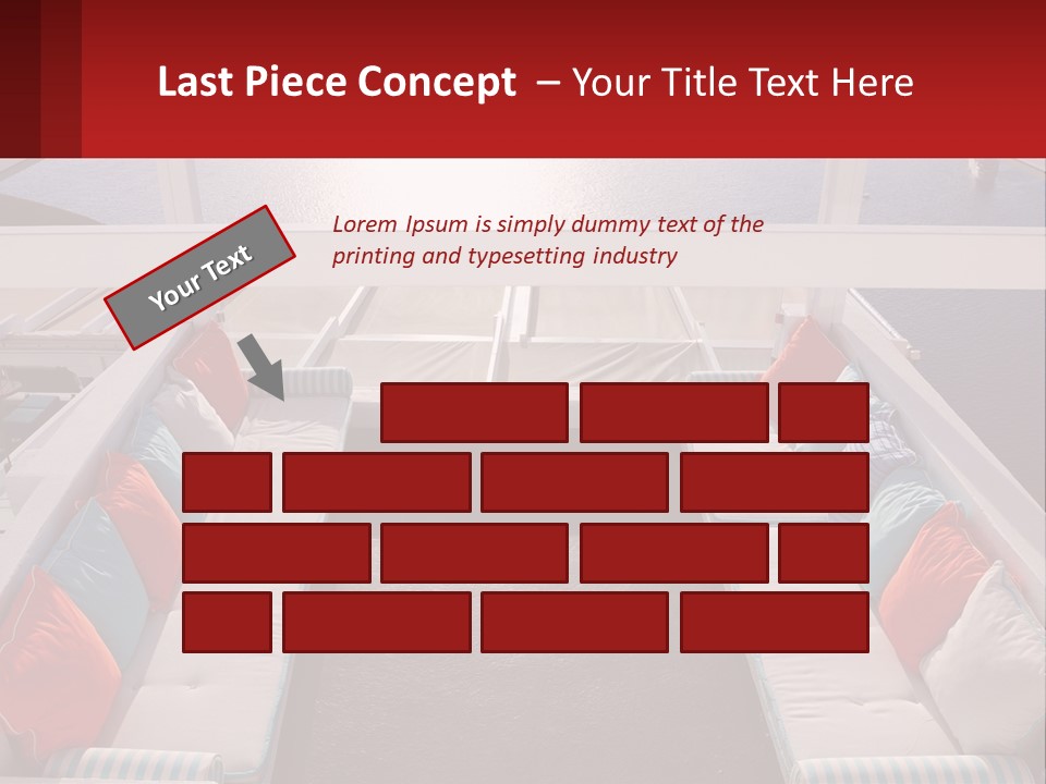 Office Santorini Space PowerPoint Template