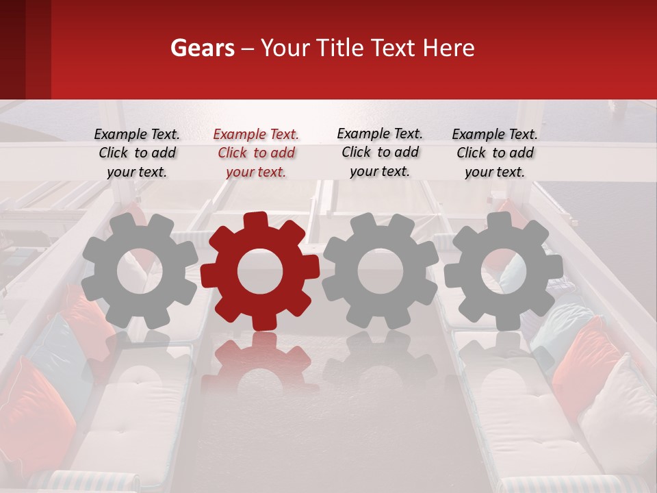 Office Santorini Space PowerPoint Template