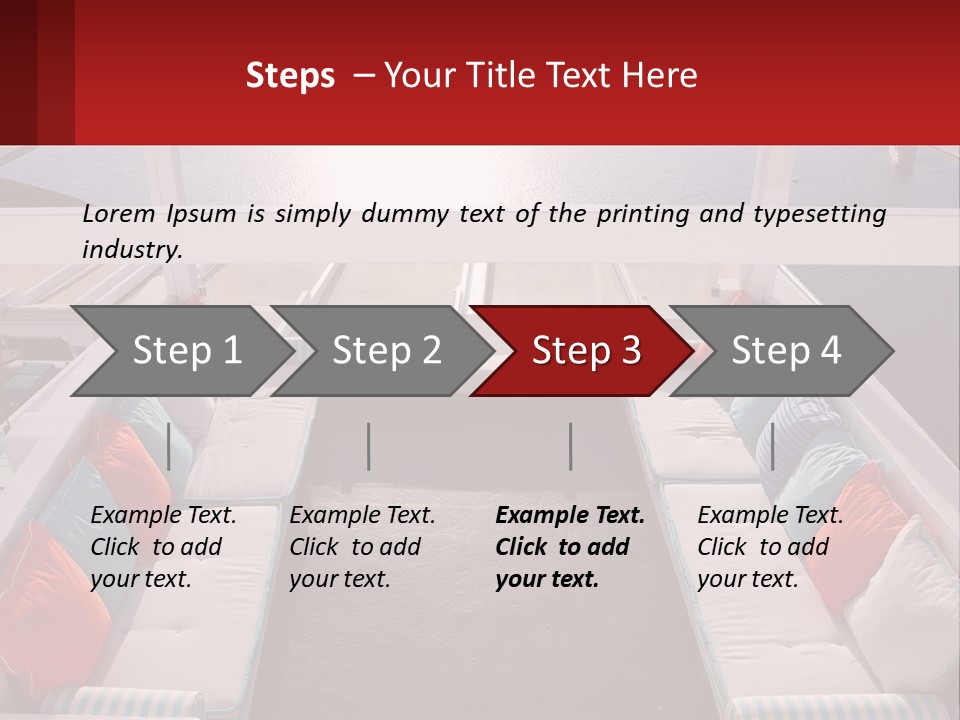 Office Santorini Space PowerPoint Template