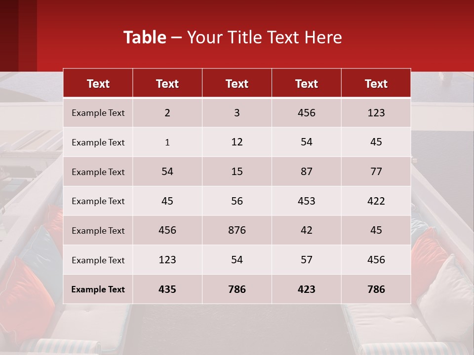 Office Santorini Space PowerPoint Template