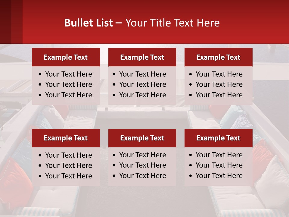 Office Santorini Space PowerPoint Template