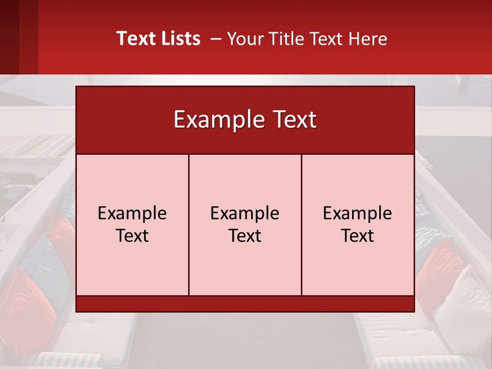 Office Santorini Space PowerPoint Template