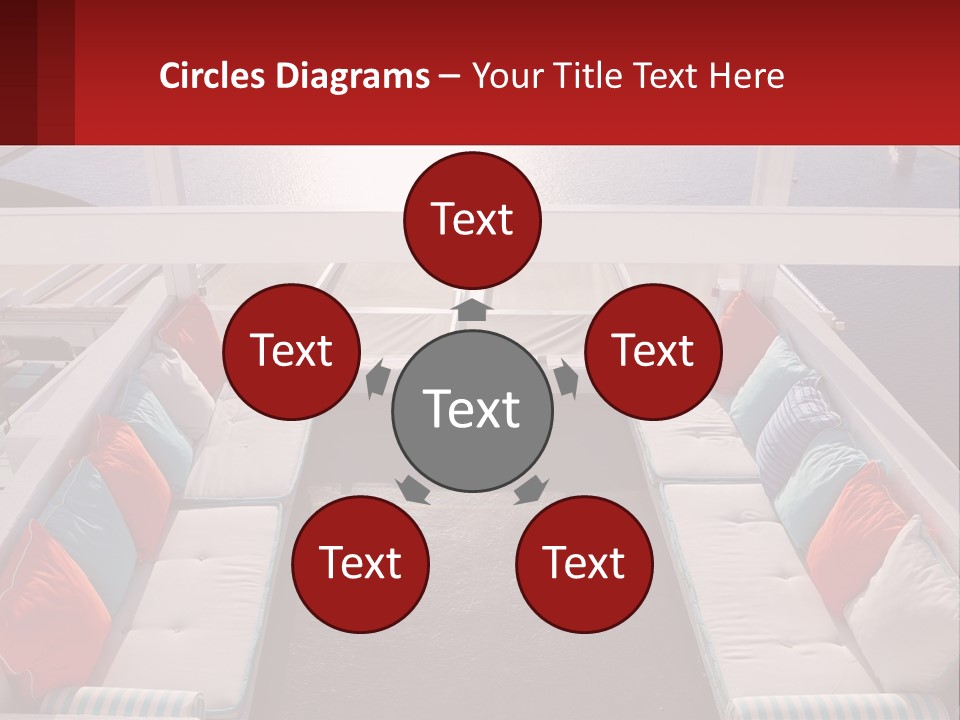 Office Santorini Space PowerPoint Template