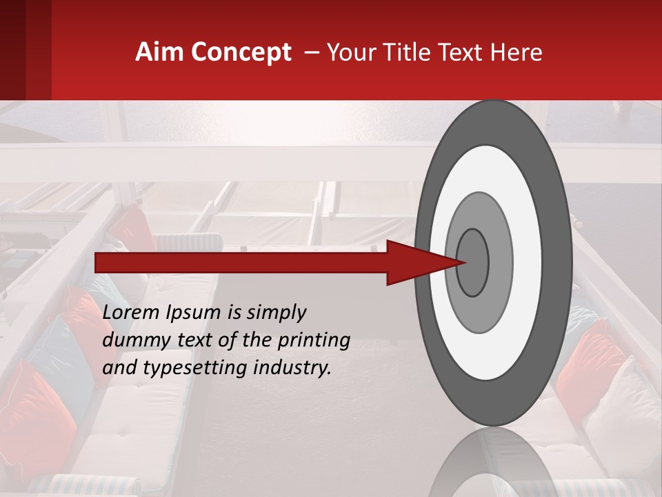 Office Santorini Space PowerPoint Template