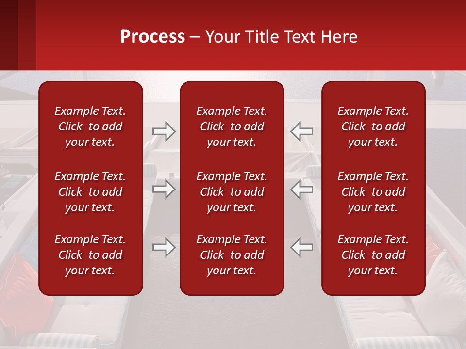 Office Santorini Space PowerPoint Template