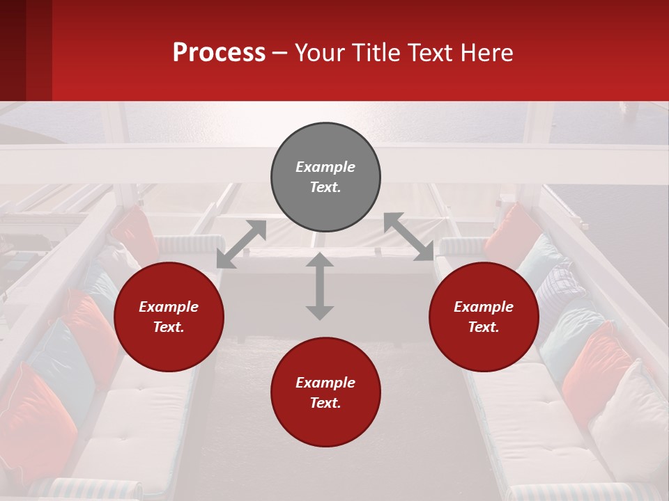 Office Santorini Space PowerPoint Template