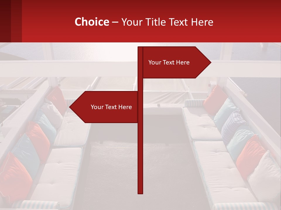 Office Santorini Space PowerPoint Template