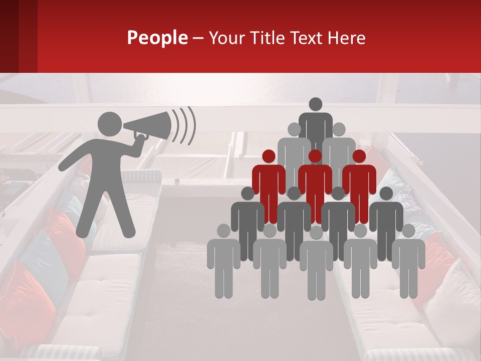 Office Santorini Space PowerPoint Template