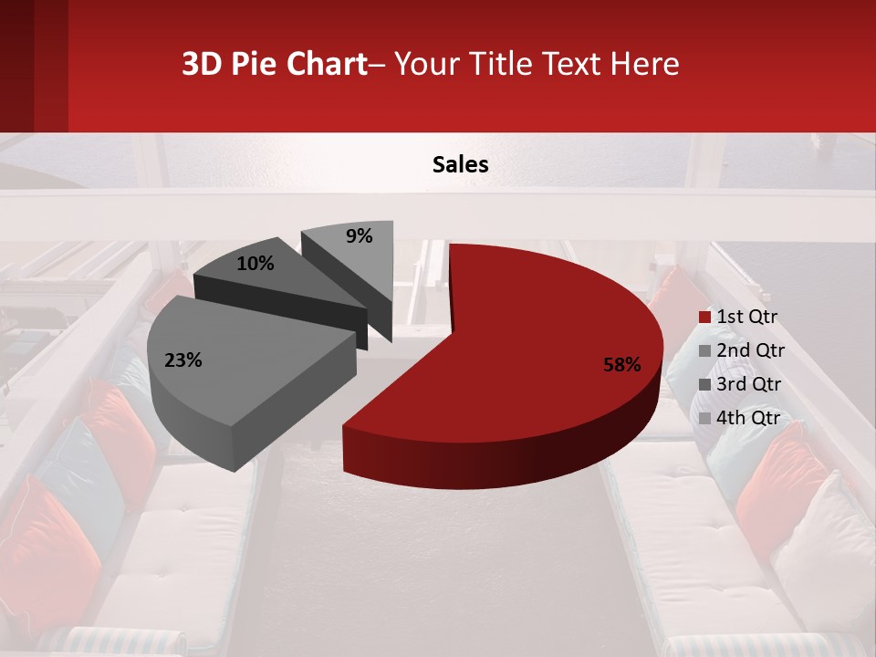 Office Santorini Space PowerPoint Template