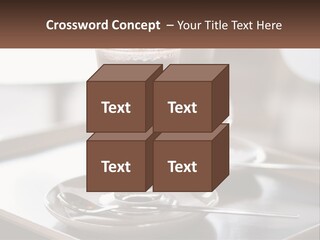 Spoon Cappuchino Espresso PowerPoint Template