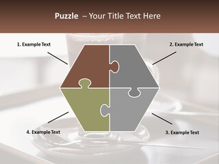 Spoon Cappuchino Espresso PowerPoint Template