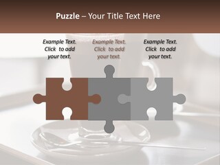 Spoon Cappuchino Espresso PowerPoint Template