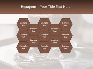 Spoon Cappuchino Espresso PowerPoint Template