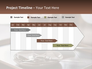 Spoon Cappuchino Espresso PowerPoint Template