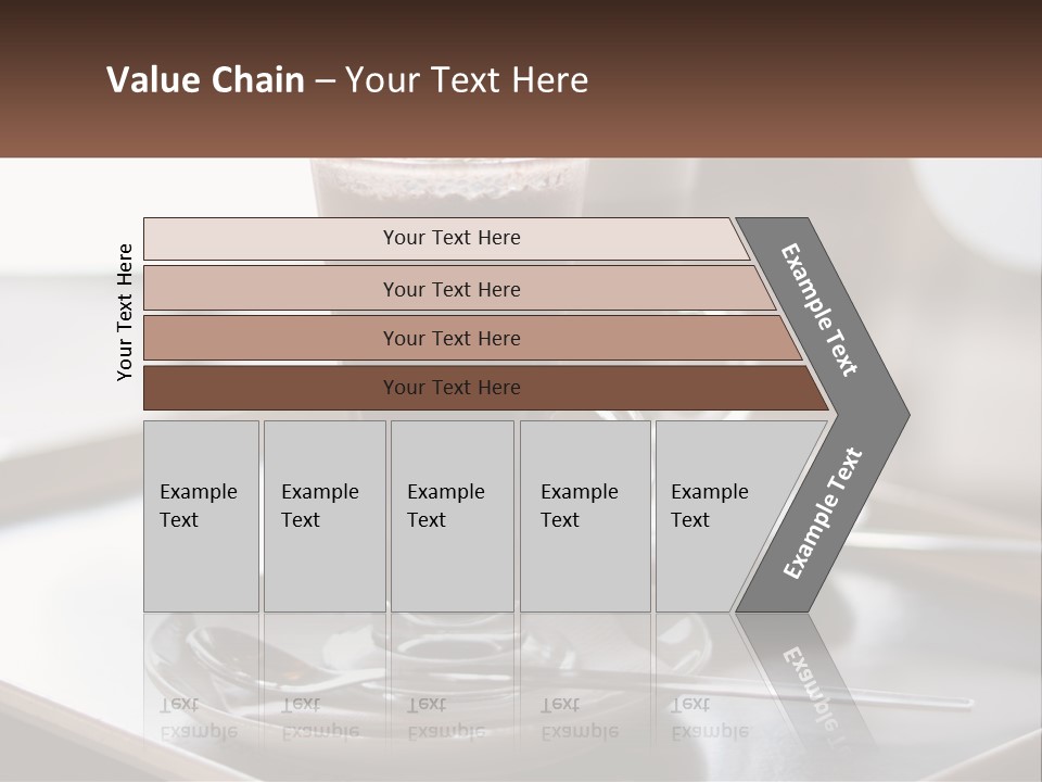 Spoon Cappuchino Espresso PowerPoint Template