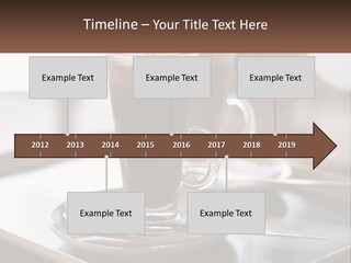 Spoon Cappuchino Espresso PowerPoint Template