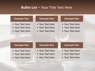 Spoon Cappuchino Espresso PowerPoint Template