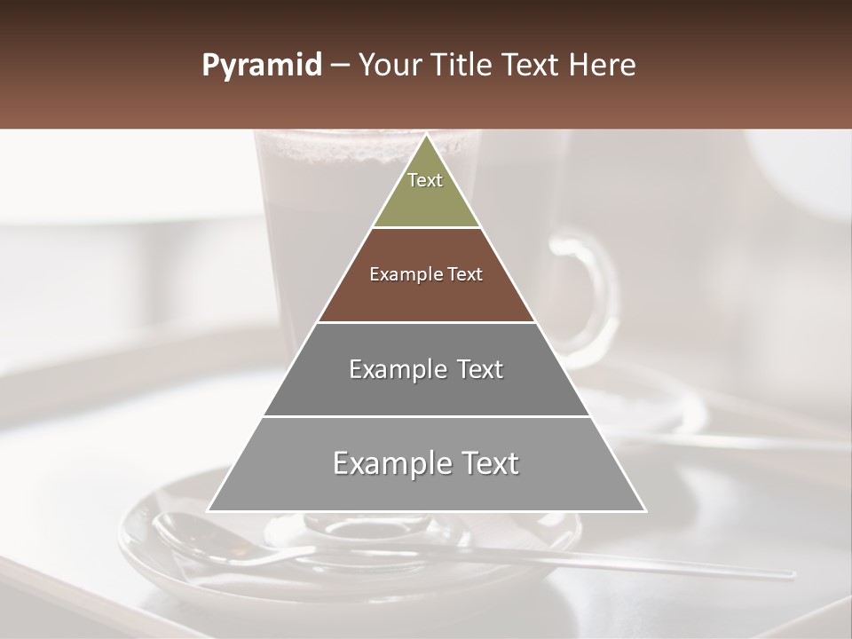 Spoon Cappuchino Espresso PowerPoint Template