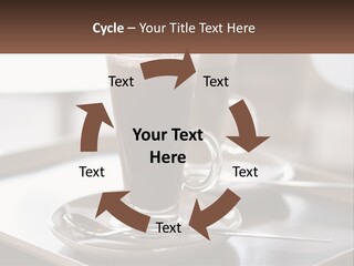 Spoon Cappuchino Espresso PowerPoint Template