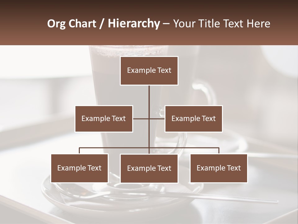 Spoon Cappuchino Espresso PowerPoint Template