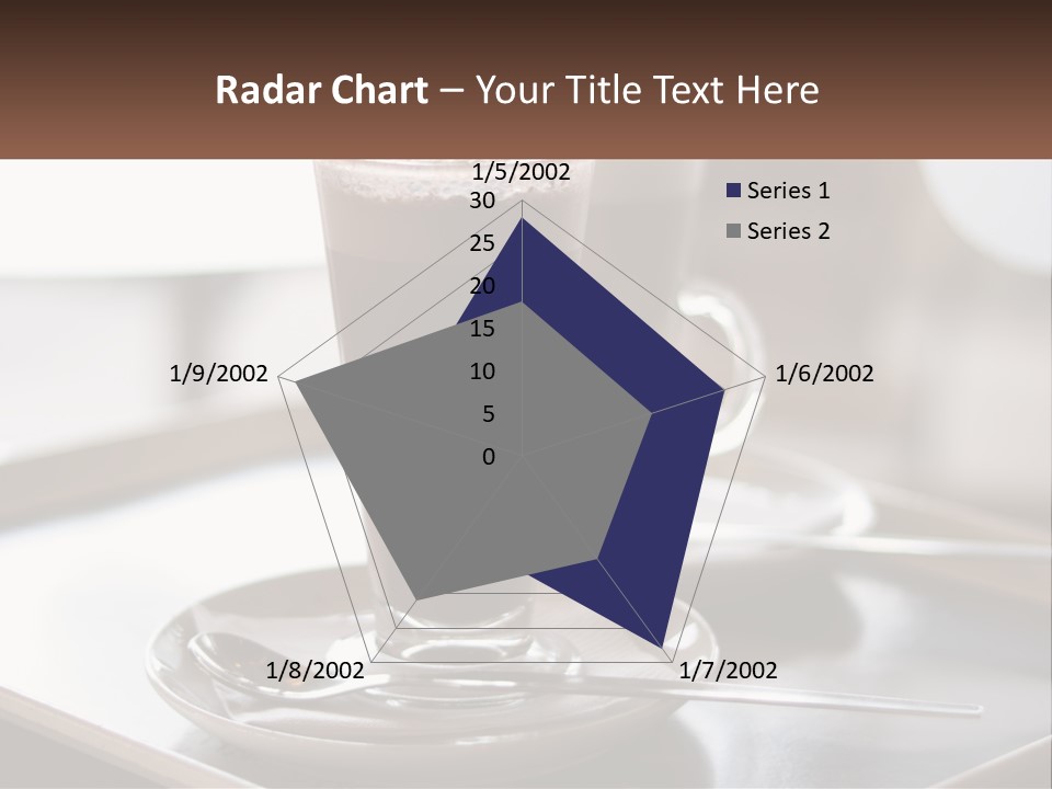 Spoon Cappuchino Espresso PowerPoint Template