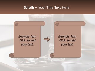Spoon Cappuchino Espresso PowerPoint Template