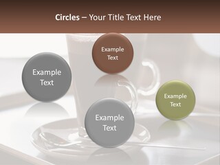 Spoon Cappuchino Espresso PowerPoint Template