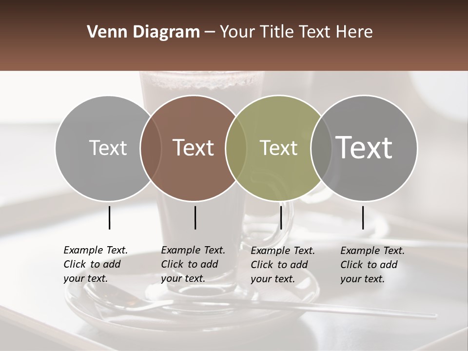 Spoon Cappuchino Espresso PowerPoint Template