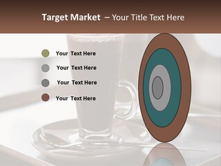 Spoon Cappuchino Espresso PowerPoint Template