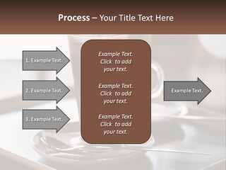 Spoon Cappuchino Espresso PowerPoint Template