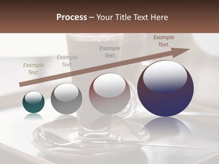 Spoon Cappuchino Espresso PowerPoint Template