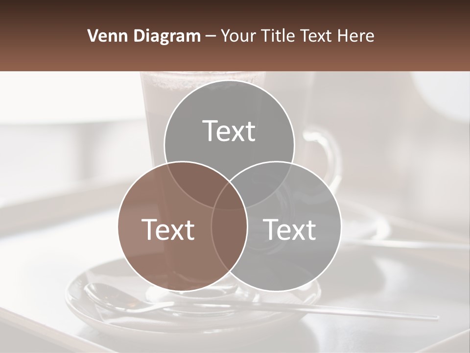 Spoon Cappuchino Espresso PowerPoint Template