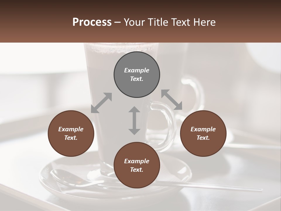 Spoon Cappuchino Espresso PowerPoint Template