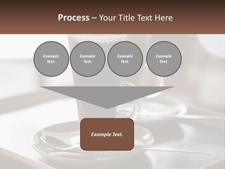 Spoon Cappuchino Espresso PowerPoint Template