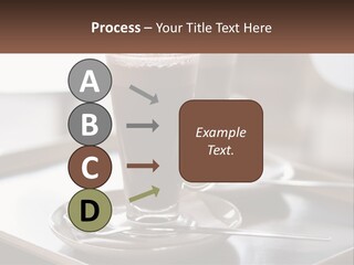 Spoon Cappuchino Espresso PowerPoint Template