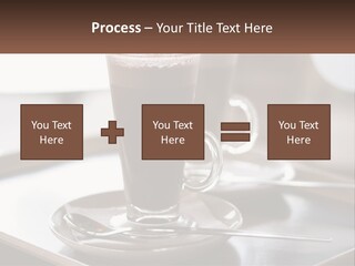 Spoon Cappuchino Espresso PowerPoint Template