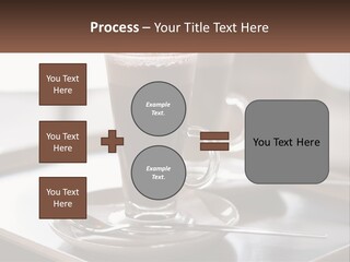 Spoon Cappuchino Espresso PowerPoint Template