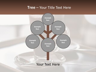 Spoon Cappuchino Espresso PowerPoint Template