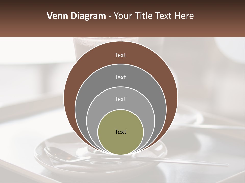 Spoon Cappuchino Espresso PowerPoint Template