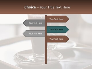 Spoon Cappuchino Espresso PowerPoint Template